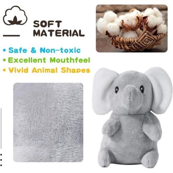 Squeaky Dog Toys for Puppy Small Medium Dogs, Stuffed Samll Dog Toys Bulk - Picture 6 of 7